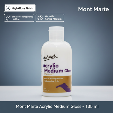 Mont Marte Acrylic Medium Gloss - 135 ml - MAMD0001 Slide 2