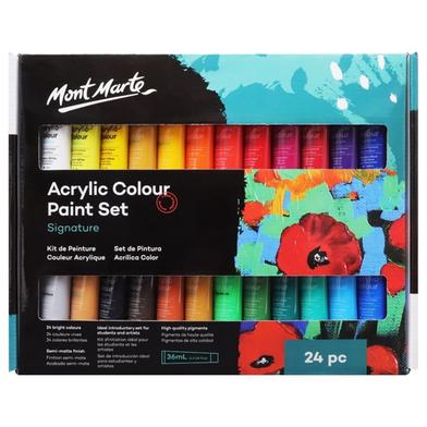 Mont Marte Signature Paint Set - Acrylic Paint 24pc x 36ml image