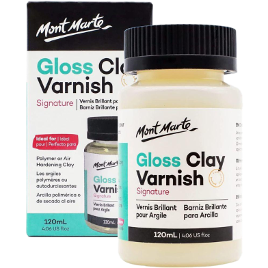 Mont Marte Gloss Clay Varnish Signature 120ml image
