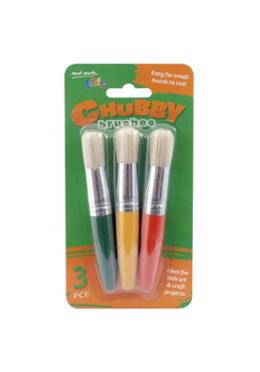Mont Marte Kids - Chubby Brushes 3 Pcs image