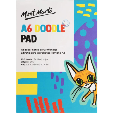 Mont Marte Kids - Doodle Pad A6 100 Sheet image