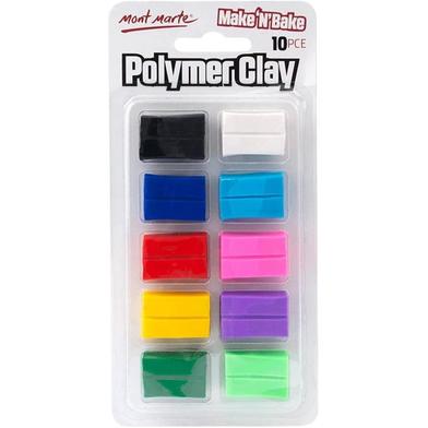Mont Marte Make n Bake Polymer Clay 10pc image