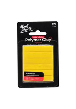 Mont Marte Make n Bake Polymer Clay 60g - Sunflower image
