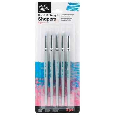 Mont Marte Paint and Sculpt Shapers Signature Set, 5 pcs image