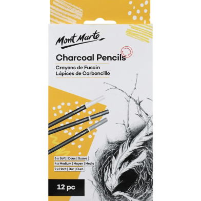 Mont Marte Signature Charcoal Pencils 12pce image