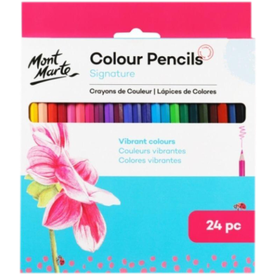 Mont Marte Signature Colour Pencils 24pc image