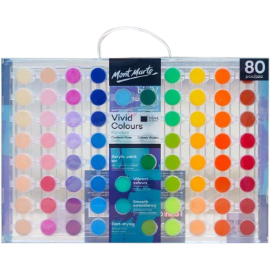 Mont Marte Signature Vivid Colours - 80 Color image