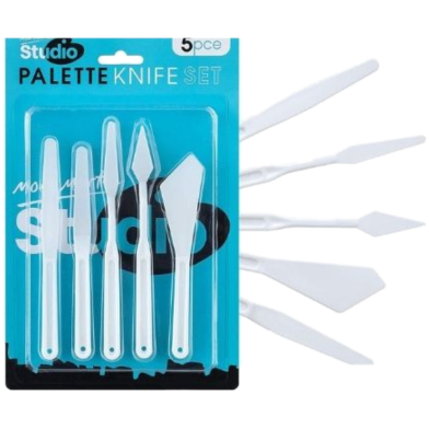 Mont Marte Studio Palette Knife Set 5pce - Plastic image