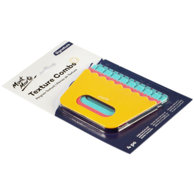 Mont Marte Texture Comb Set 4pc image