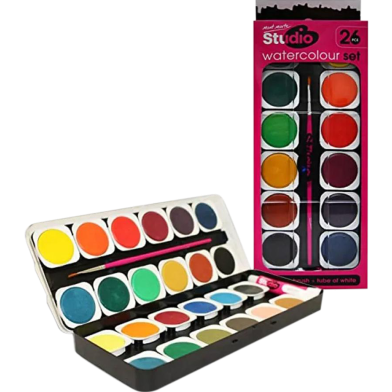 Mont Marte Watercolour Paint Set 26 Pcs image