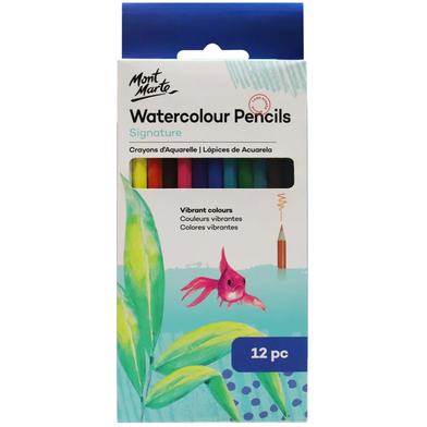 Mont Marte Watercolour Pencils 12pce image