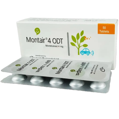 Montair 4 mg ODT 10 Pcs image