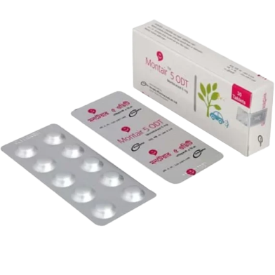 Montair 5 mg ODT 10 Pcs image