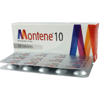Montene10 mg 10's Strip Tablet image