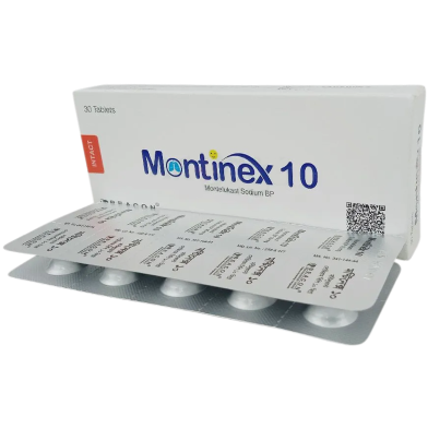 Montinex 10mg Tablet 10's Strip image