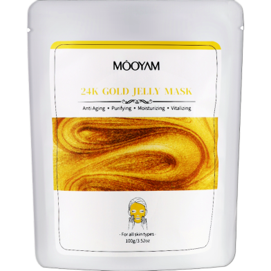 Mooyam 24K Gold Jelly Mask – Brightening and Hydrating Face Mask image