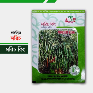 Morich King Hybrid Chili Seeds (5gm) image