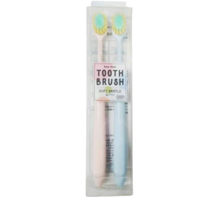 Moshi Moshi Soft Bristle Toothbrush Twin Pack image