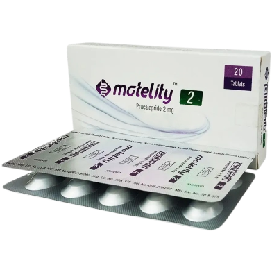 Motelity 2mg Tablet 10's Strip image