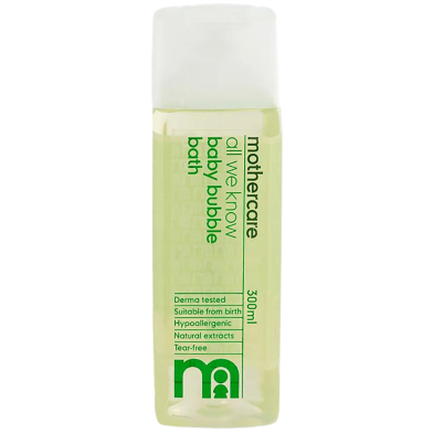 Mothercare All We Know Baby Bubble Bath 300ml image
