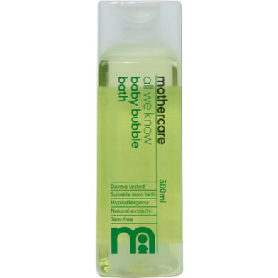 Mothercare All We Know Baby Bubble Bath 300ml image