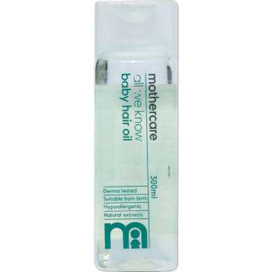 Mothercare All We Know Baby Hair Oil 300ml image