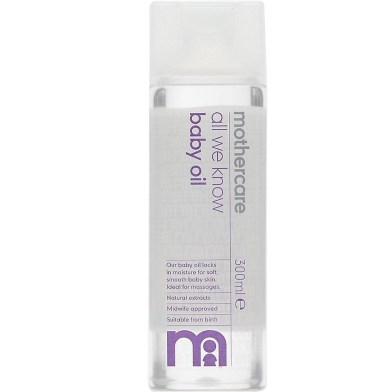 Mothercare All We Know Baby Oil 300ml image