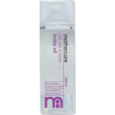 Mothercare All We Know Baby Oil 300ml image