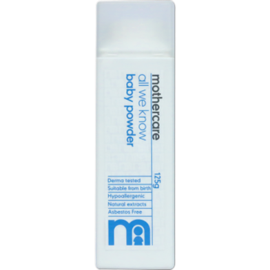 Mothercare All We Know Baby Powder 125g image