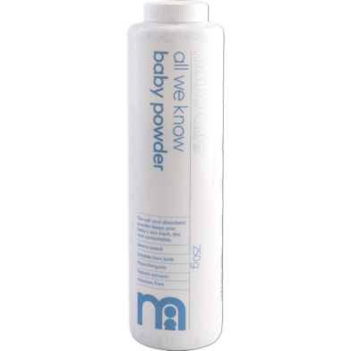 Mothercare All We Know Baby Powder 250gm image