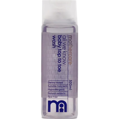 Mothercare All We Know Baby Top To Toe Wash 300ml image