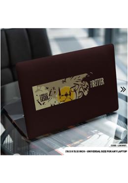 DDecorator Motivational Quote Laptop Sticker image