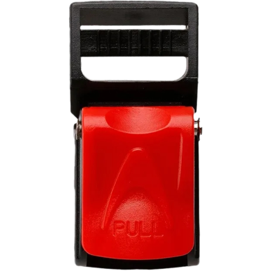 Motorcycle Black Helmets Speed Clip Buckle Chin Strap Quick Release 1 Pcs image