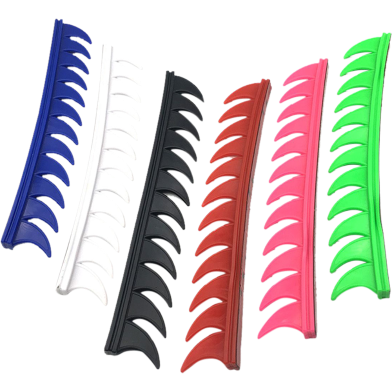 Motorcycle Helmet Mohawks Spikes Sticker Decals 1 Piece Various Color Any Colour image