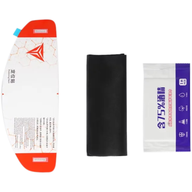 Motowolf Universal Anti-Fog Helmet Visor Film – Hd Grey Waterproof Lens Insert For Full-Face Motorcycle Helmets 1 Piece image