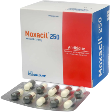 Moxacil 250 mg Capsule 10's Strip image