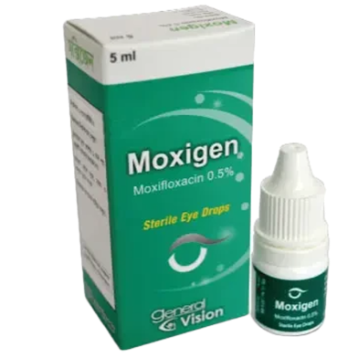 Moxigen 0.5 Percent Ophthalmic Solution 5 ml drop image