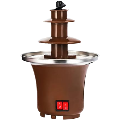 Mu Household Mini Diy Chocolate Fully Automatic Chocolate Fondue Fountain image