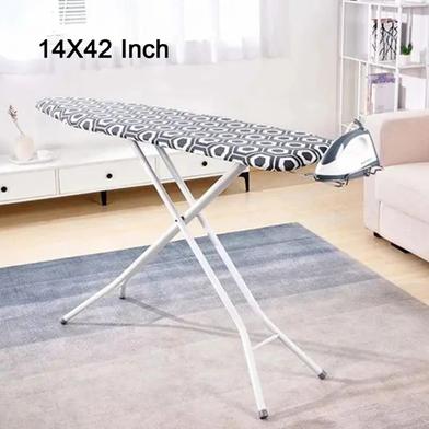 High-Quality Folding Iron Table – Large 14×42 Inch, Multicolor Durable Desk image