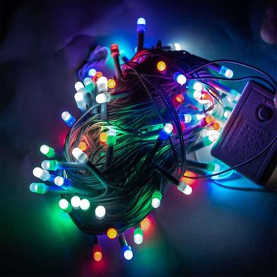 Multi Color LED Big Rice String Light Slide 4