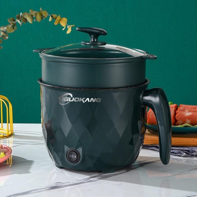 Multi -Mini -Electric Rice Cooker Cooking Non-Stick Cooker With Steamer ( Buy 1 Get 1 Silicon Dish Washing Kitchen Hand Gloves FREE) Slide 7