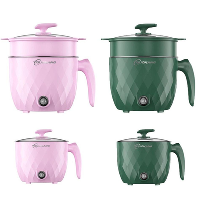 Multi -Mini -Electric Rice Cooker Cooking Non-Stick Cooker With Steamer ( Buy 1 Get 1 Silicon Dish Washing Kitchen Hand Gloves FREE) Slide 8