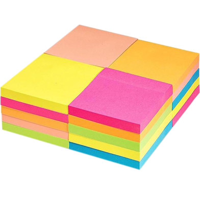 Multicolor Sticky Note (3x2) Inch 100 Sheets image