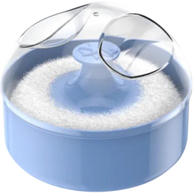 Multicolor Plastic Baby Powder Box- 1pcs image