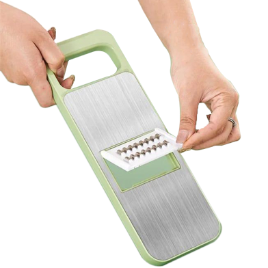 Multifunctional 5 in 1 Vegetable Cutter Adjustable Slicer for Fast and Easy Food Preparation image