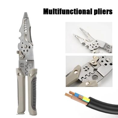 Multifunctional Wire Stripper, Crimper and Cutter Tool for Fast Cable Work image