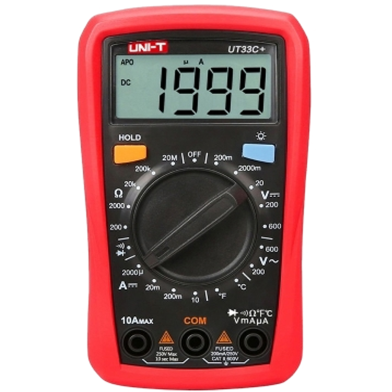 Multimeter Digital UNI-T UT33C(Plus) with Buzzer image