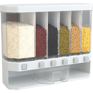Multiple Dispenser For Cereals Grain And Pulses image