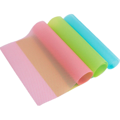 Multipurpose Silicone Fridge Mats (6pcs) – Also Usable for Kitchen Drawers, Dining Table and Cupboards image