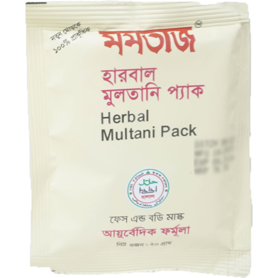 Mumtaz Herbal Multani Pack 20gm image
